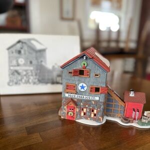 Department 56 Blue Star Ice Co.